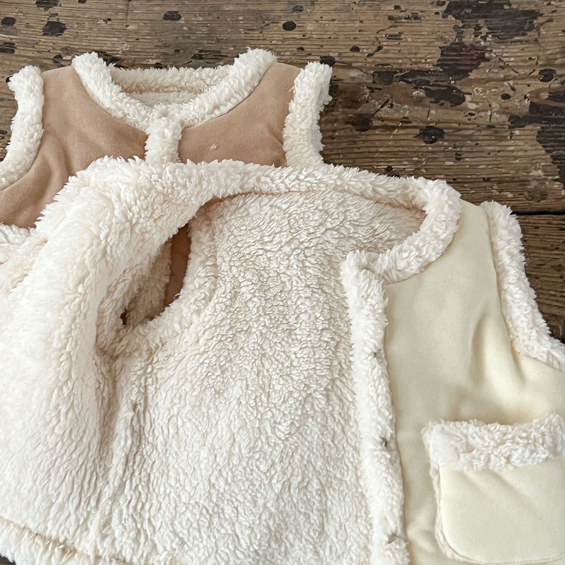 Infant Baby Two Kinds Thickened Knit Cardigan-5