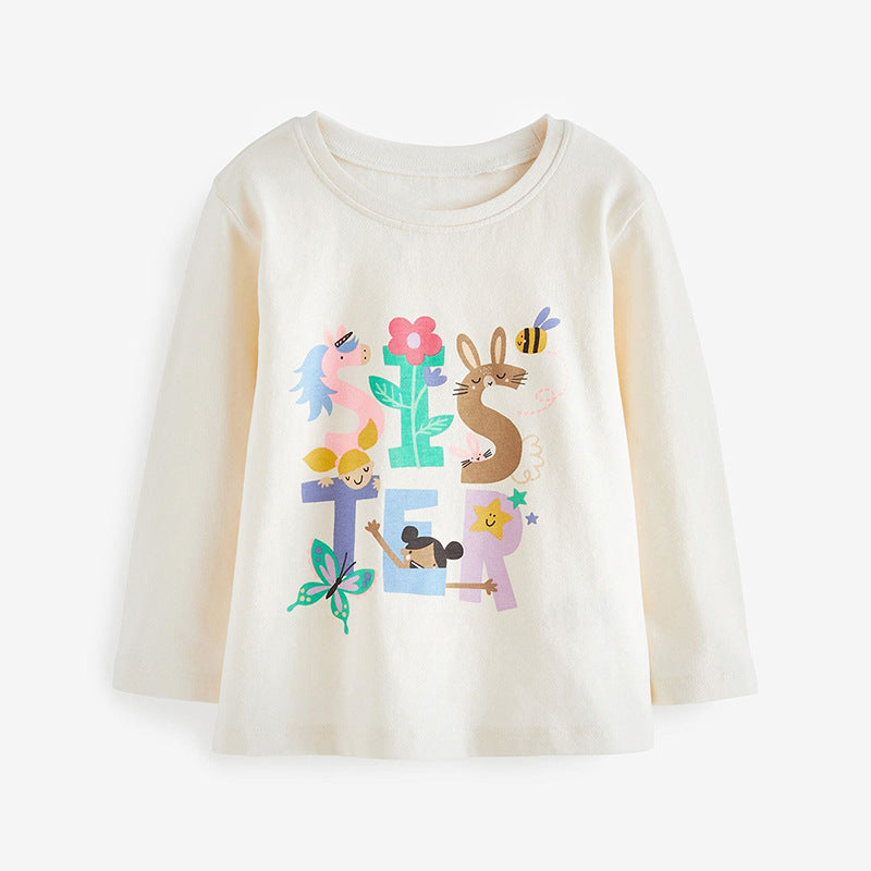 Autumn Print Pattern Hoodie & Lace Skirts Sets-3