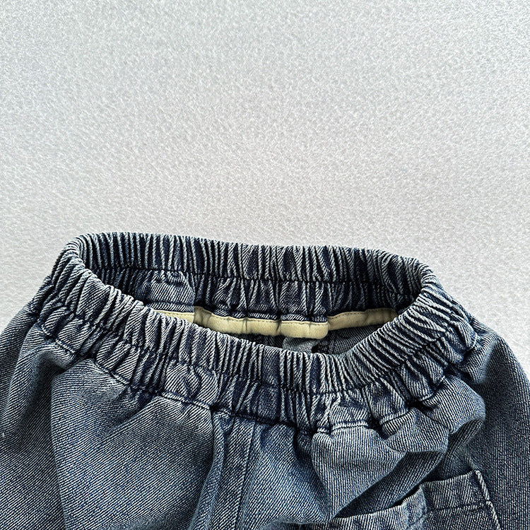 New Summer Style Unisex Street Fashion Cool And Casual Distressed Denim Shorts With A Soft And Thin Fabric-2