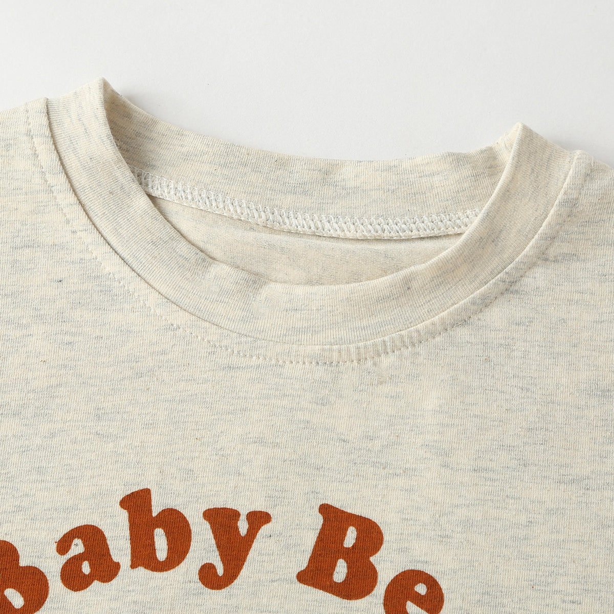 Baby Cartoon Animal & Slogan Pattern Short Sleeved Tee Combo Solid Shorts Sets-5