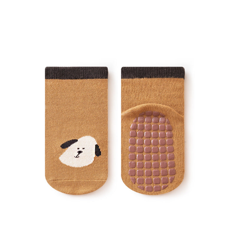 Baby Unisex Breathable Comfy Cartoon Socks Non-Slip-5