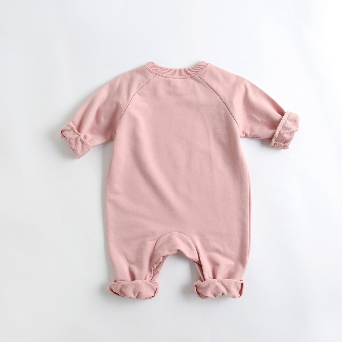 Baby Cartoon Animal Pattern Soft Cotton Long Sleeved Cute Romper-5