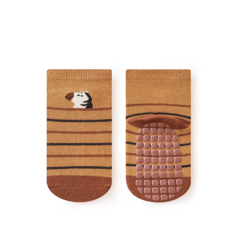 Baby Unisex Breathable Comfy Cartoon Socks Non-Slip-6