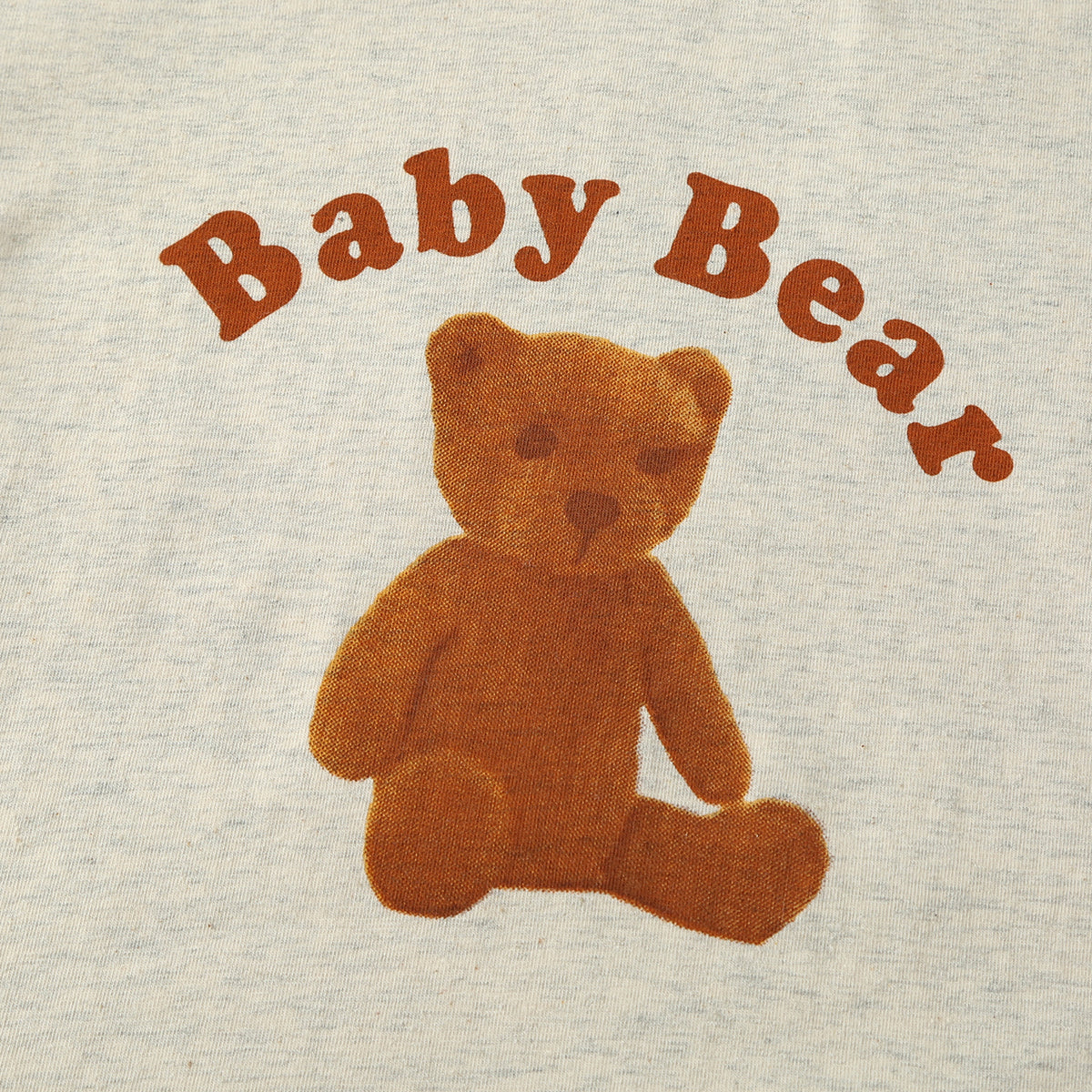 Baby Cartoon Animal & Slogan Pattern Short Sleeved Tee Combo Solid Shorts Sets-6