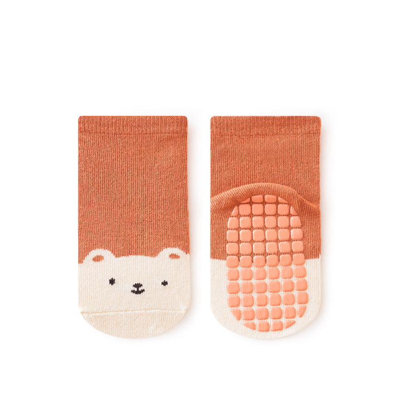 Baby Unisex Breathable Comfy Cartoon Socks Non-Slip-7
