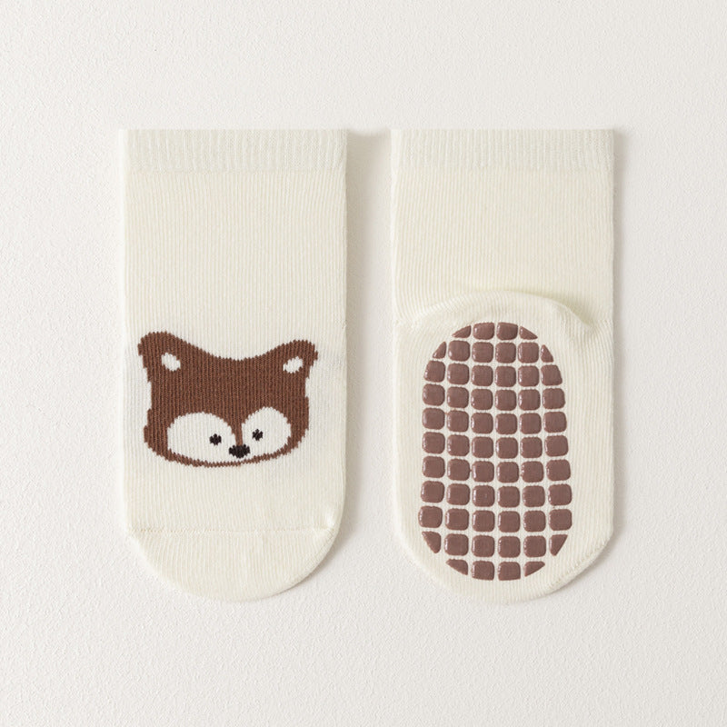 Baby Unisex Breathable Comfy Cartoon Socks Non-Slip-8