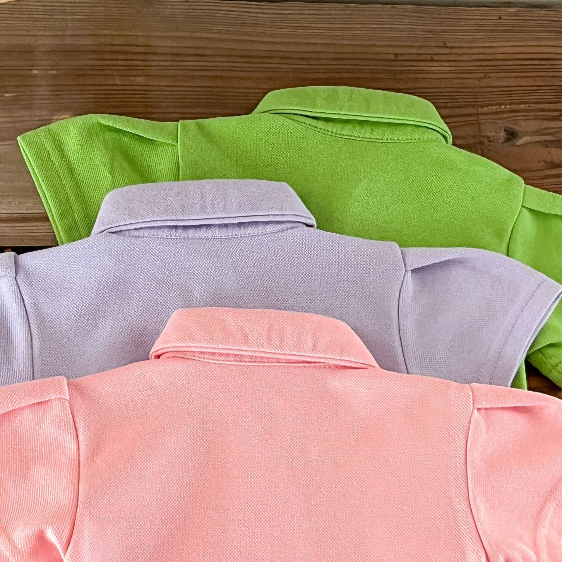 Baby Solid Color Polo Neck Summer Clothing Sets-9