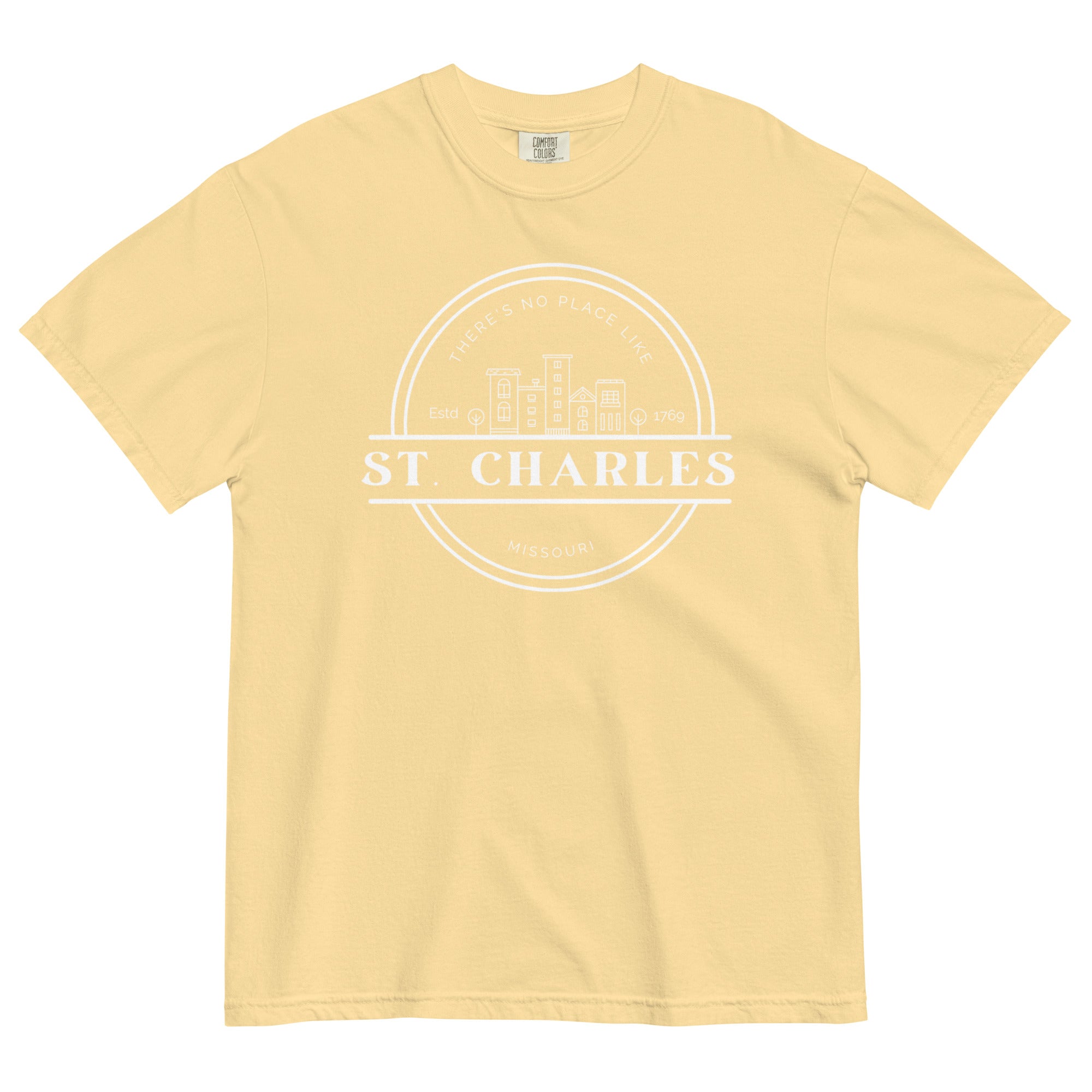 Unisex garment-dyed heavyweight t-shirt