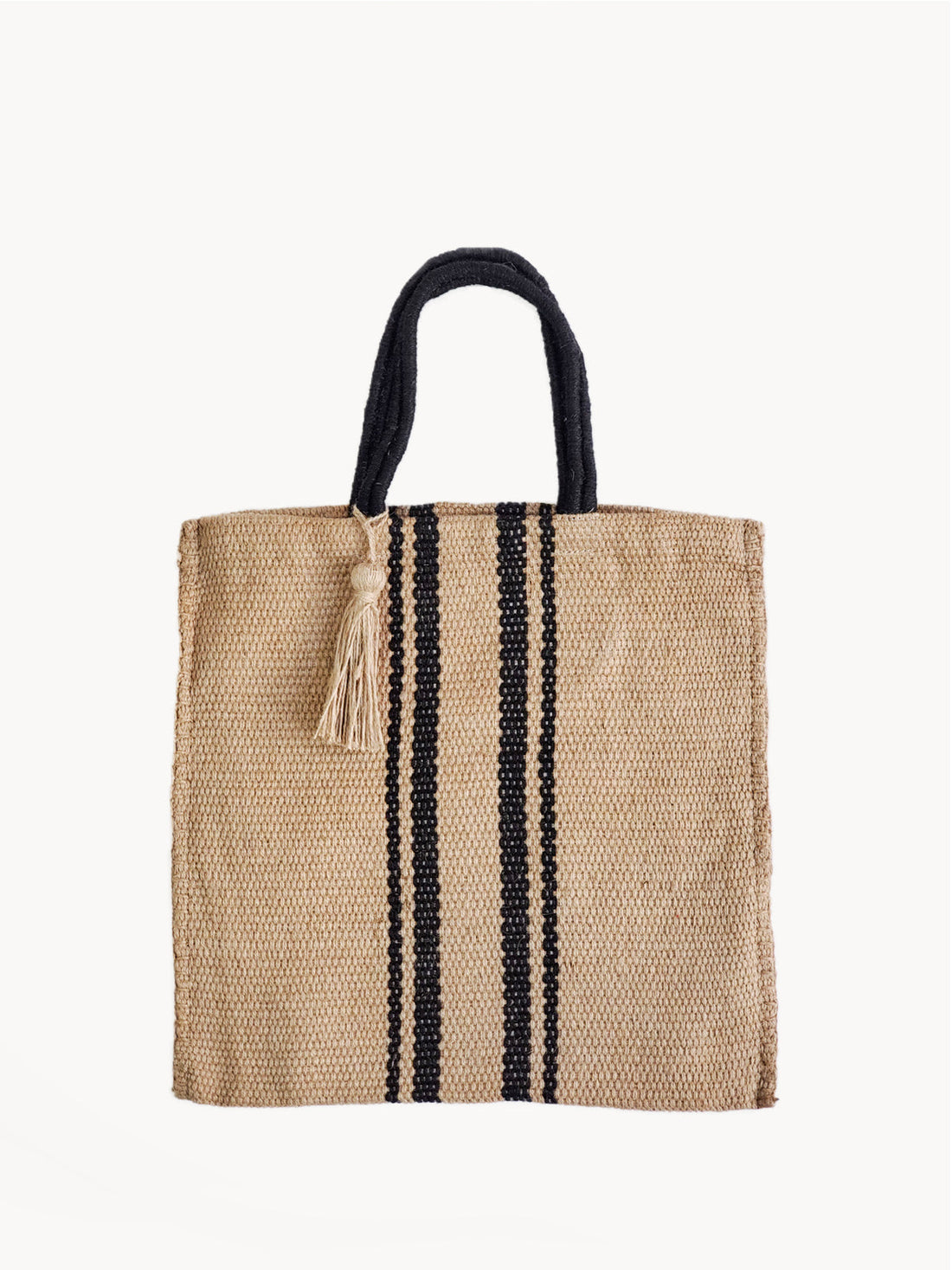 Naya Jute Tote Bag - Natural-0