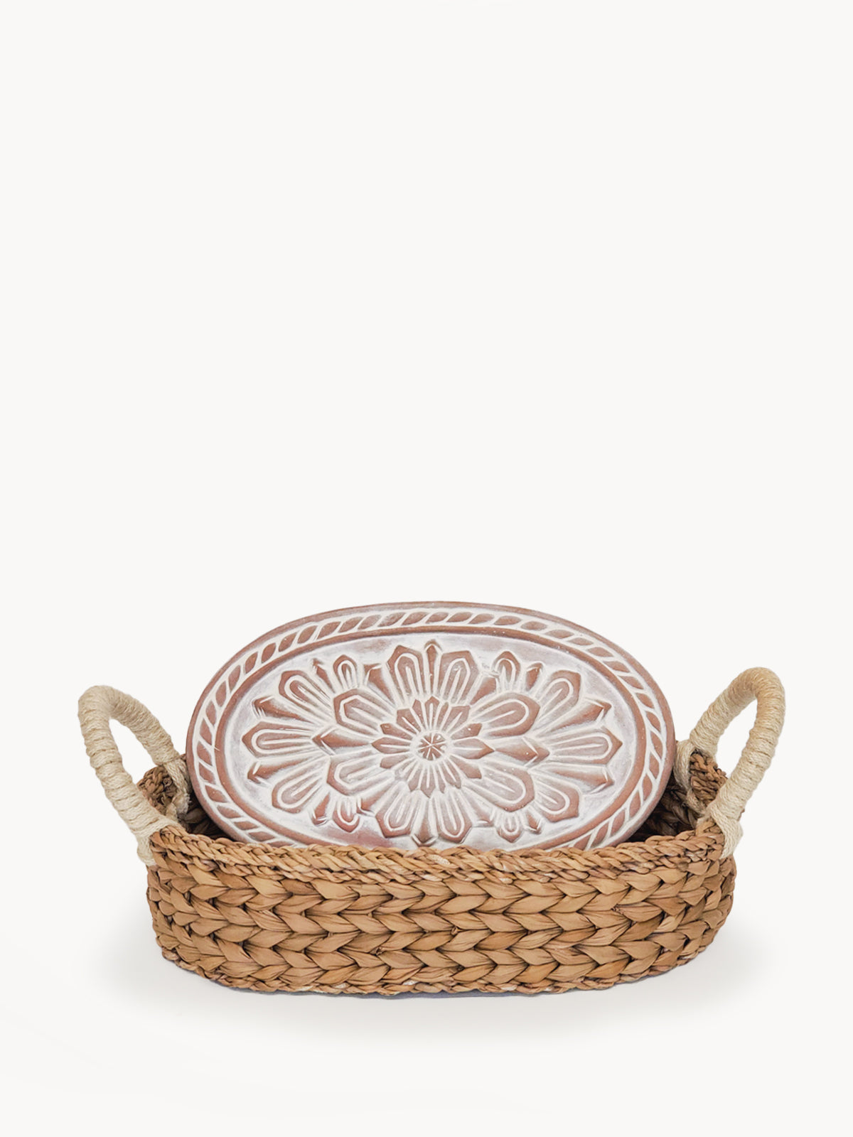 Bread Warmer &amp; Basket - Flower-0