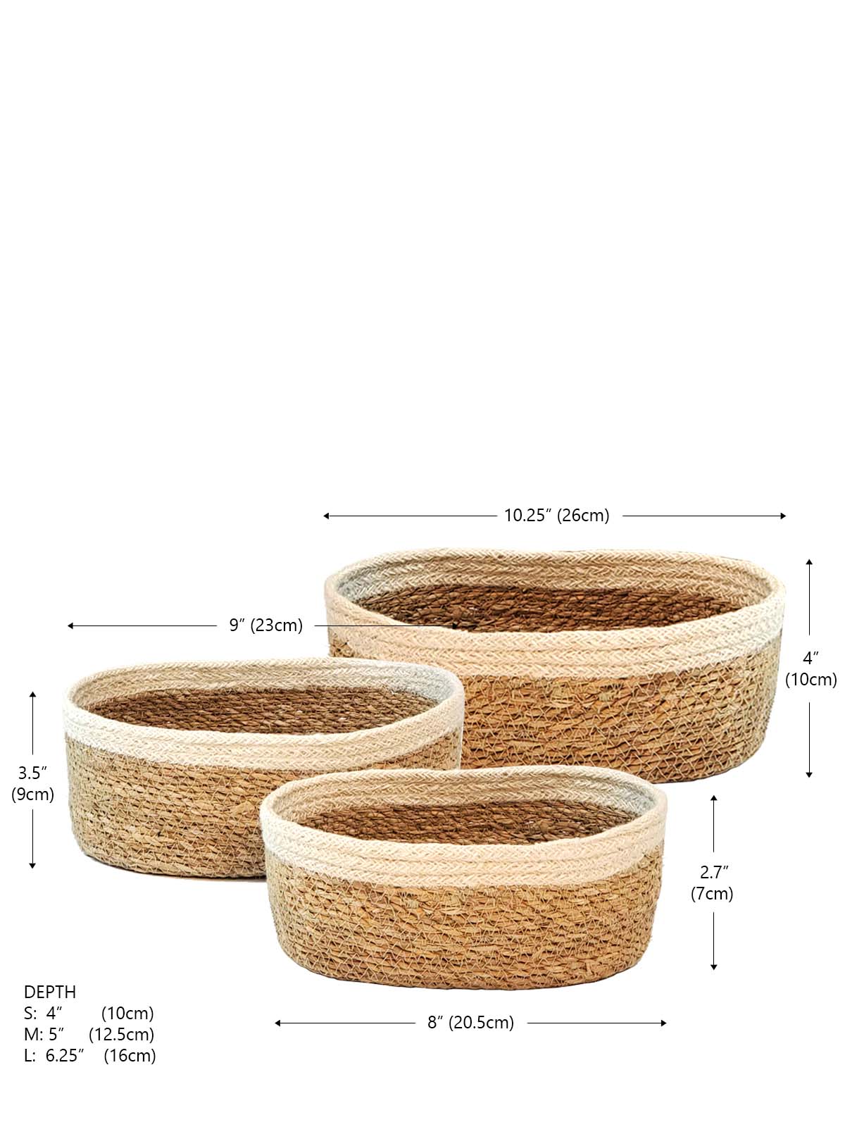 Savar Oval Bowl (Set of 3)-5