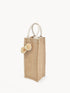 Jute Canvas Wine Bag-0