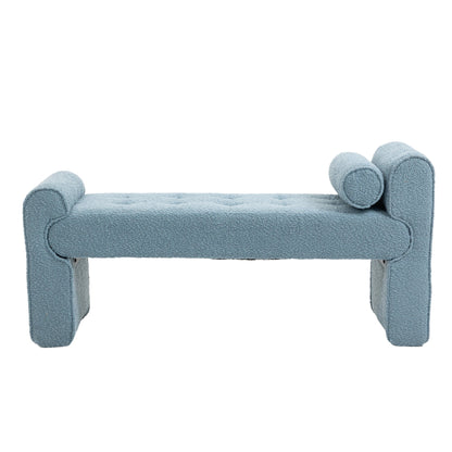 Loop Gauze Modern Ottoman Bench-6