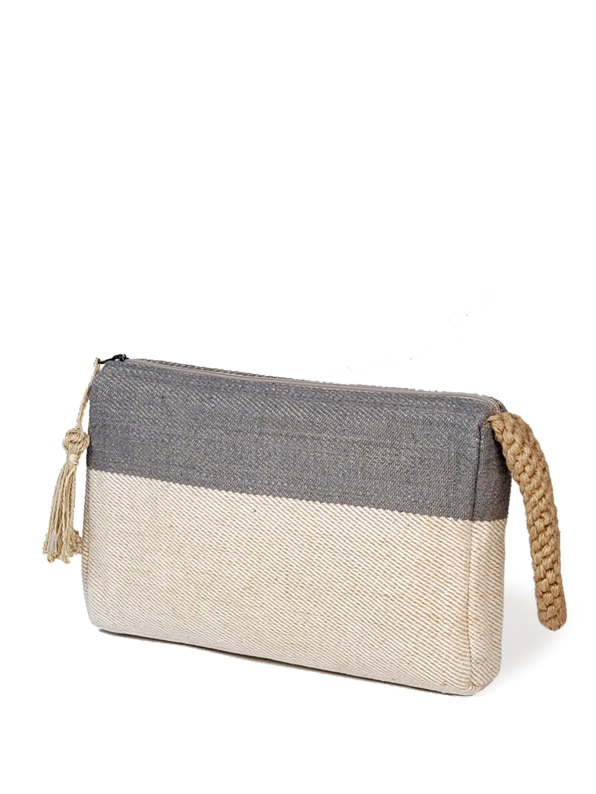 Block A Clutch - Gray-2