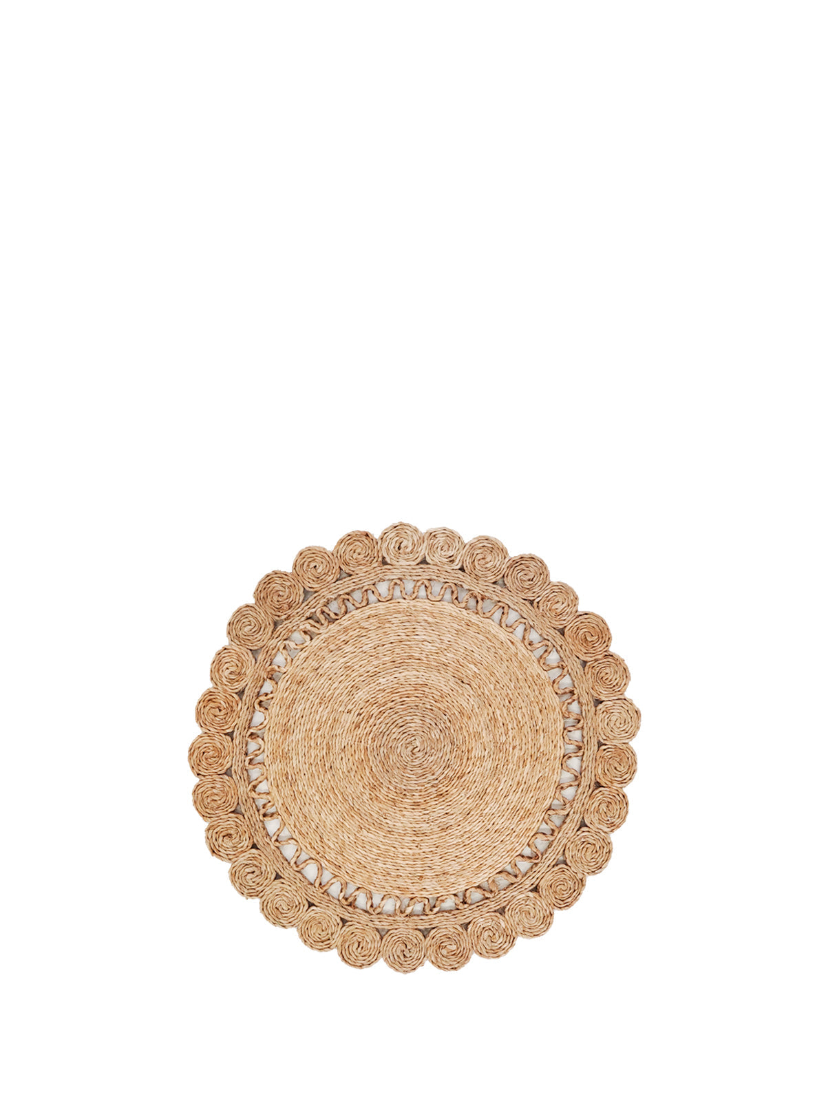 Jute Flower Placemat (Set of 2)-3