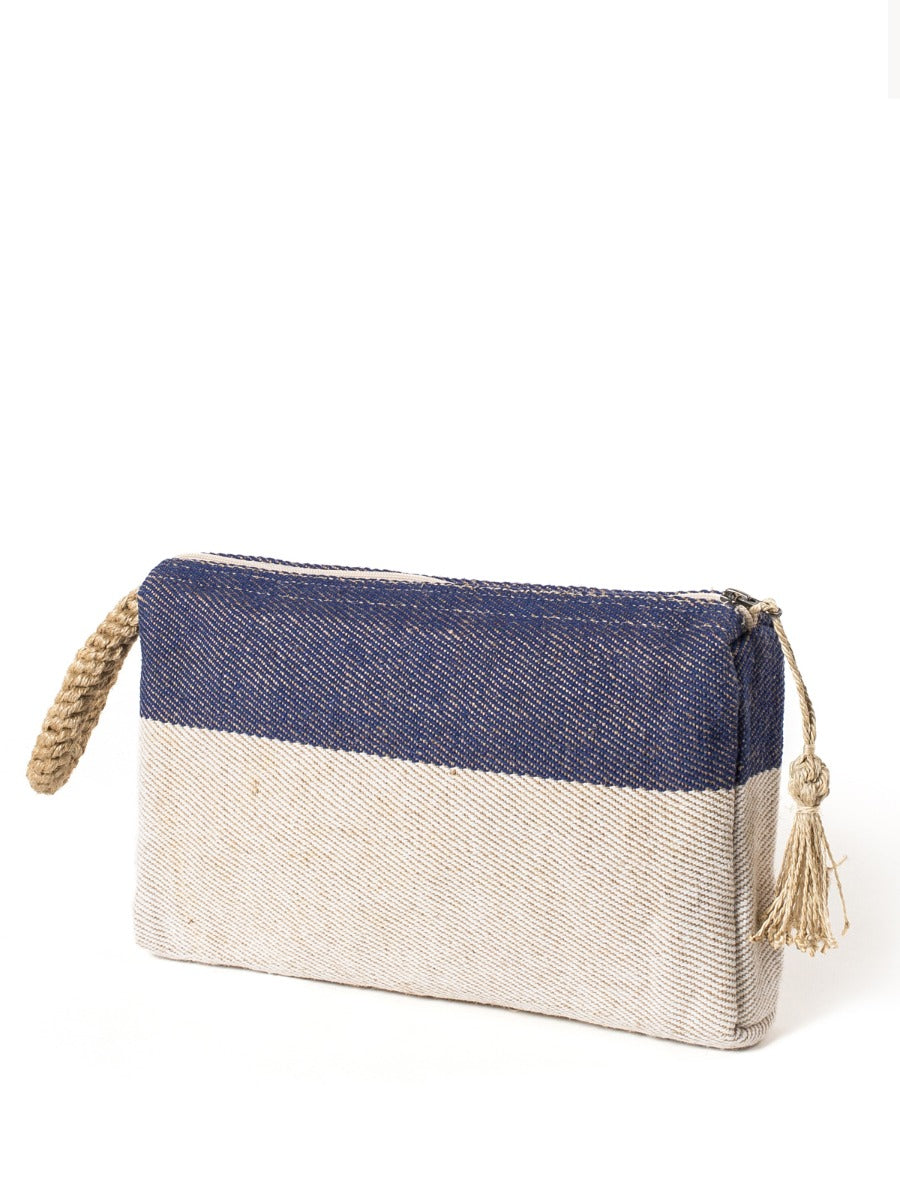 Block A Clutch - Blue-2