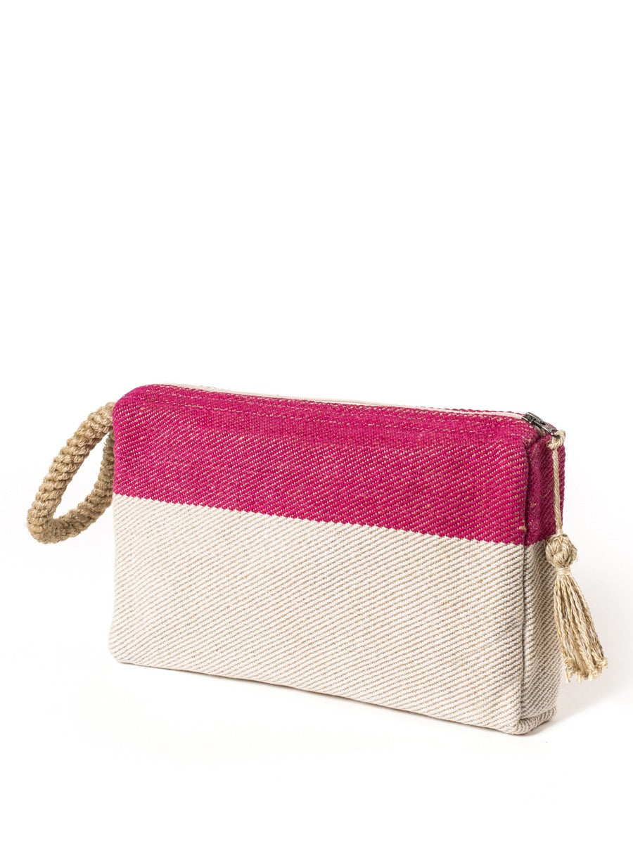 Block A Clutch - Pink-2