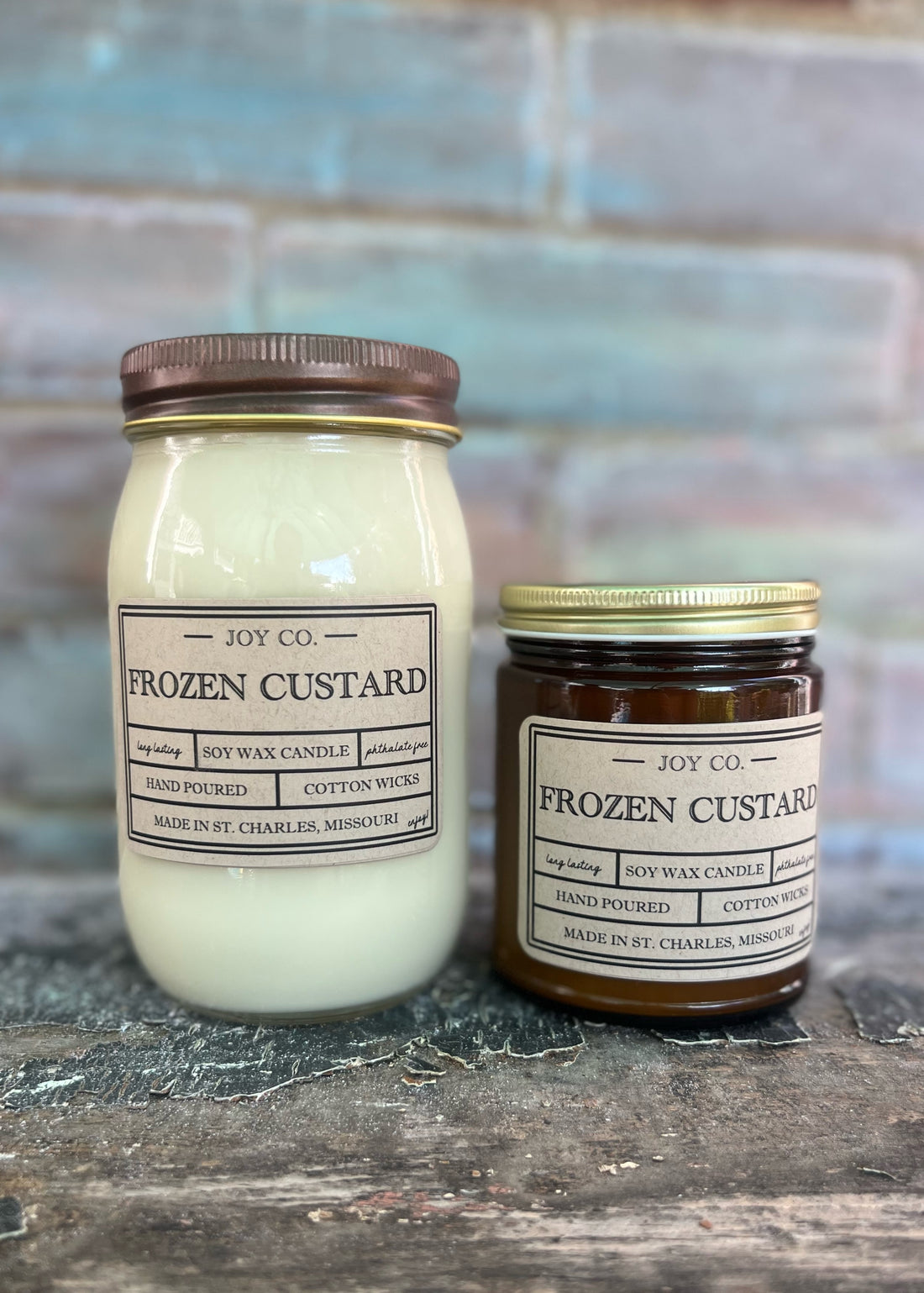 Frozen Custard Candle