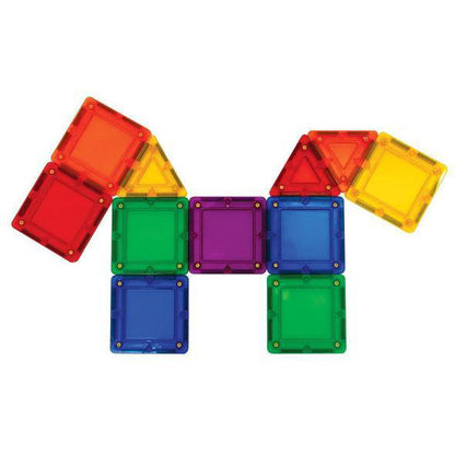 104pc TileBlox Rainbow Magnetic Building Blocks-1