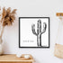 Cactus Wild & Free Wood Sign-6