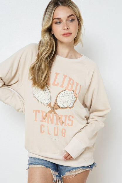 French Terry Graphic Sweatshirt