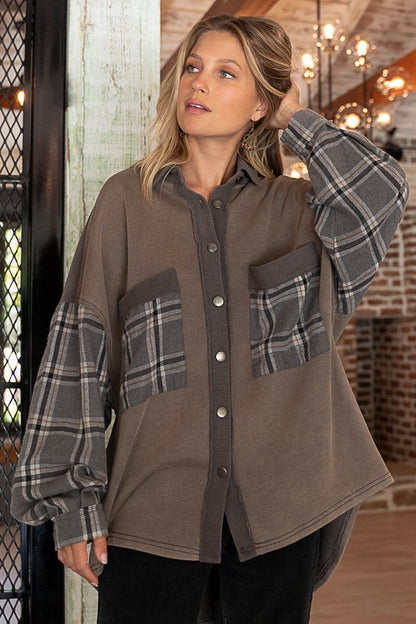 Long Sleeve With Plaid