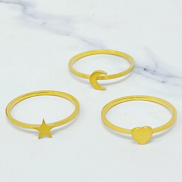 Tiny Figure Stackable Ring