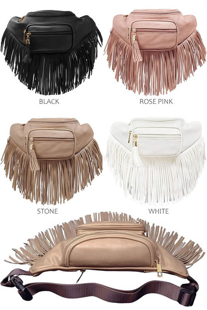 Fashion Fringe Tassel Fanny Pack Waist Bag