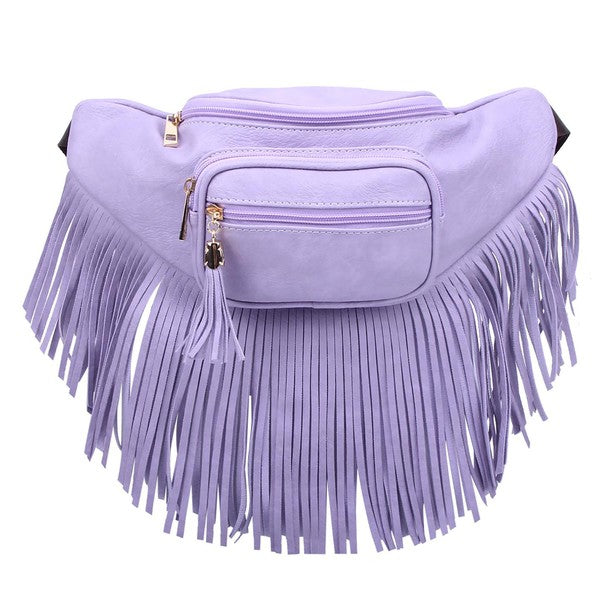 Fashion Fringe Tassel Fanny Pack Waist Bag