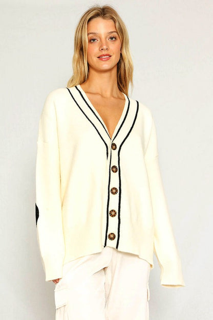 Varsity Novelty Cardigan
