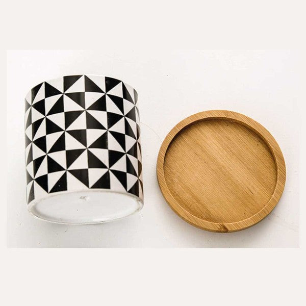 B&amp;W Planters Set of 3