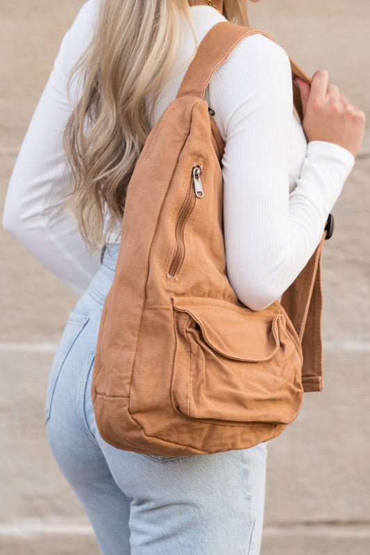 Oversized Canvas Sling