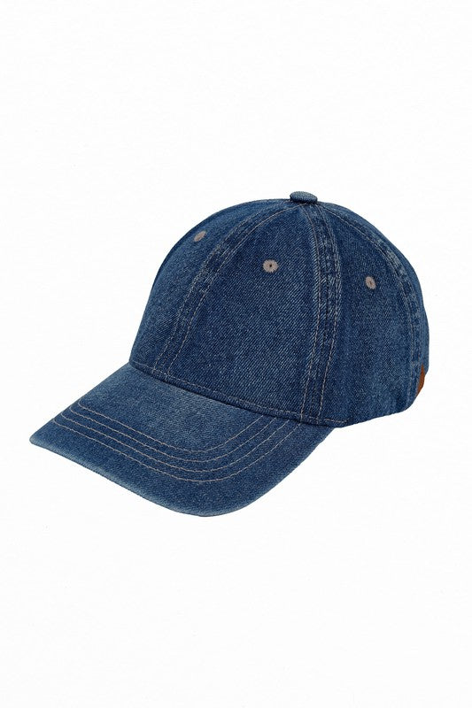 CC Denim Baseball Cap