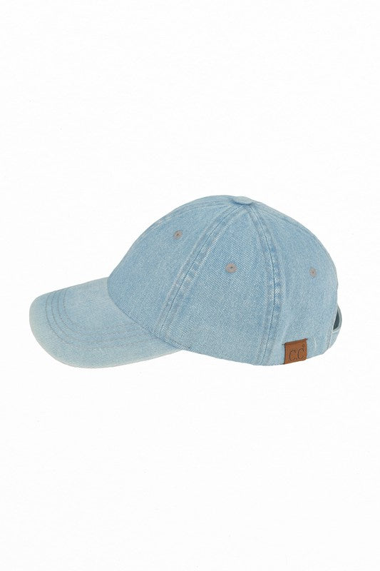 CC Denim Baseball Cap