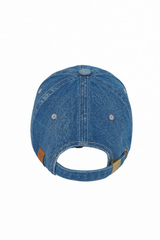 CC Denim Baseball Cap