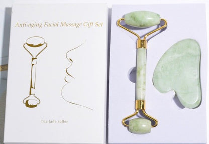 Jade Roller &amp; Gua Sha Gift Box