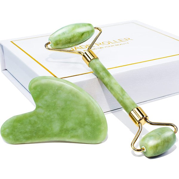 Jade Roller &amp; Gua Sha Gift Box