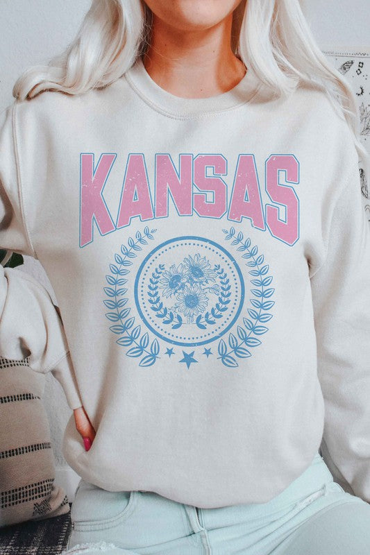 KANSAS GRAPHIC SWEATSHIRT