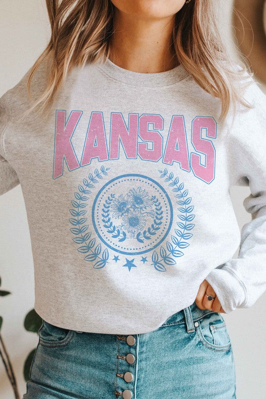 KANSAS GRAPHIC SWEATSHIRT