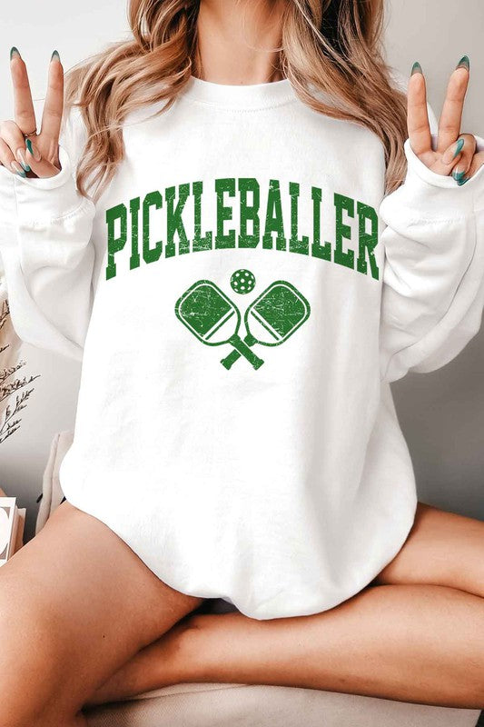 PICKLEBALLER GRAPHIC SWEATSHIRT