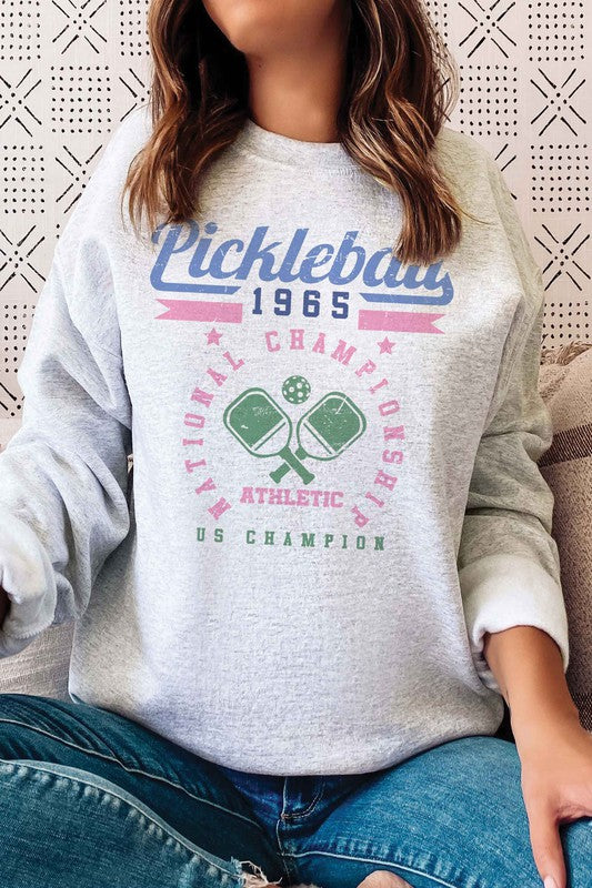 PICKLEBALL 1965  GRAPHIC SWEATSHIRT