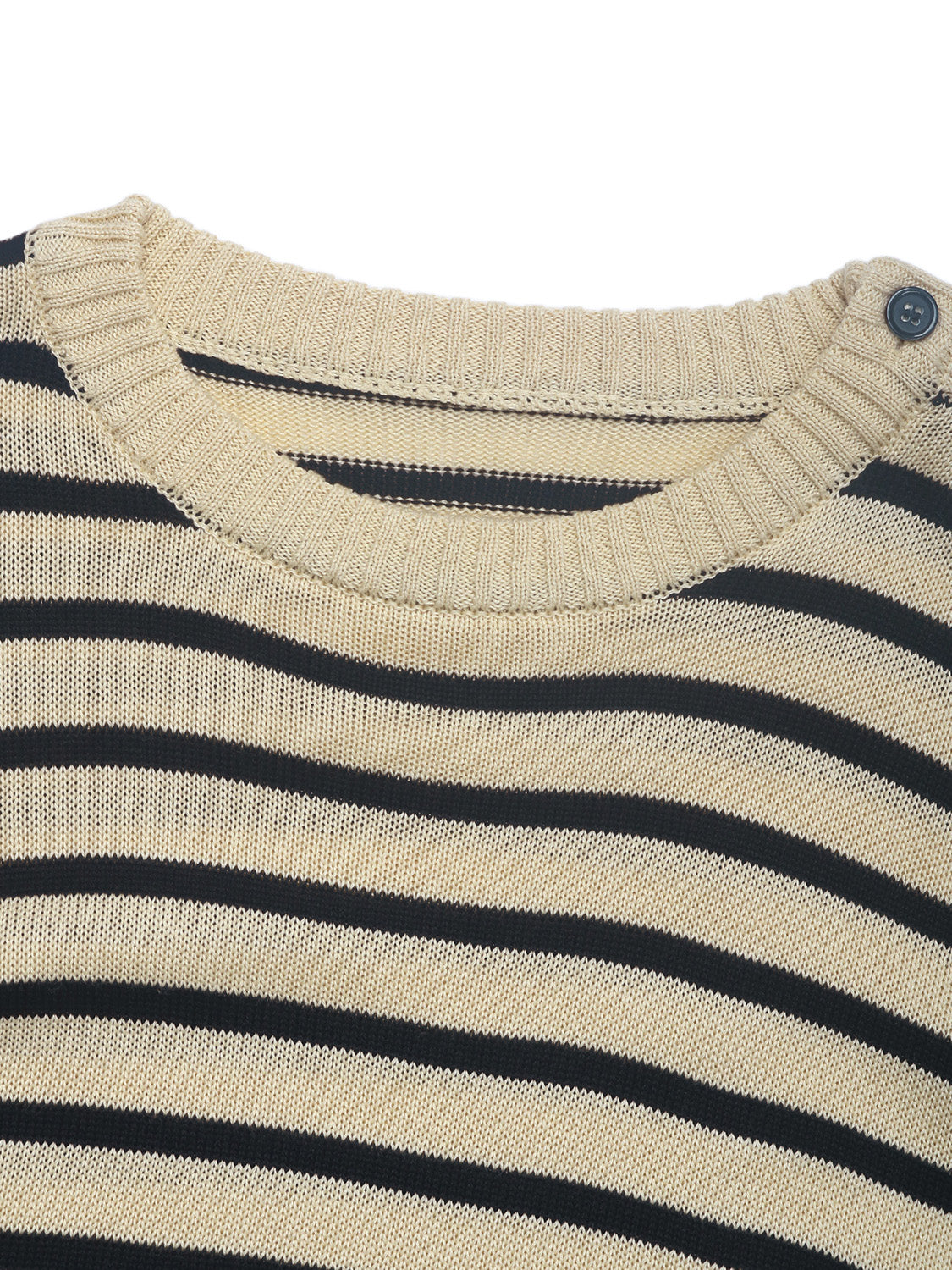 Striped Round Neck