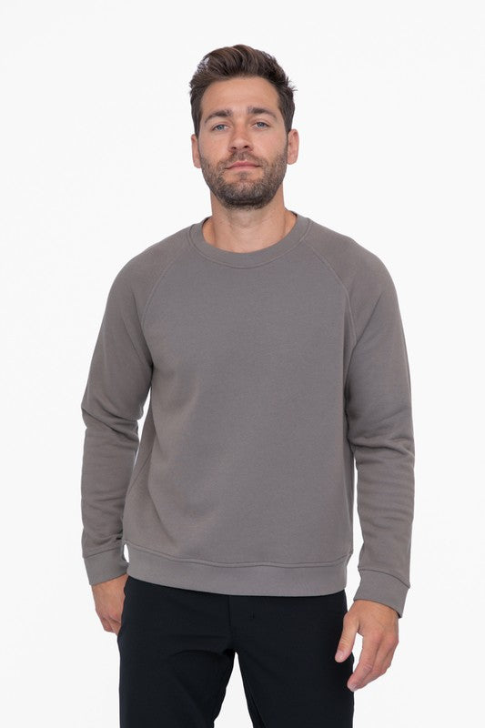 Cotton Blend Classic Crewneck