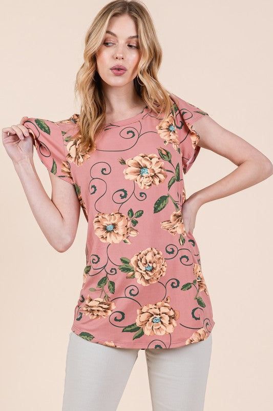 Floral Print Top