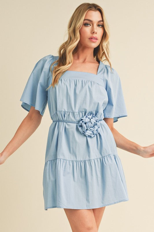 Samone Poplin Dress