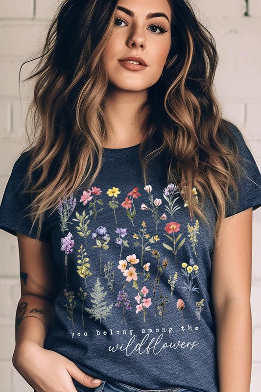 Wildflowers Graphic T Shirts