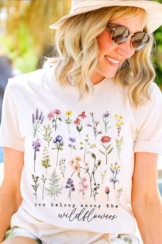 Wildflowers Graphic T Shirts