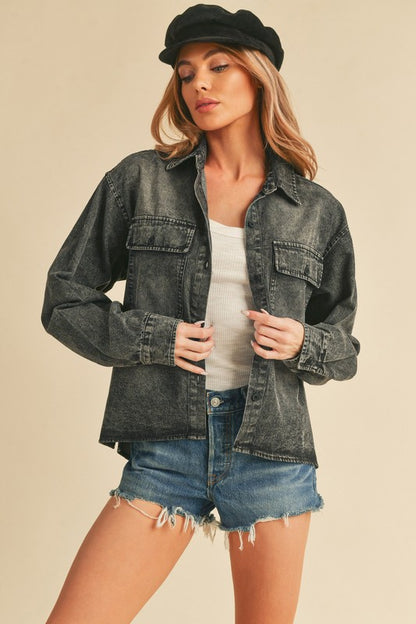 Genny Denim Top