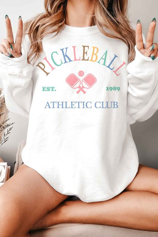 PICKLEBALL GRAPHIC SWEATSHIRT