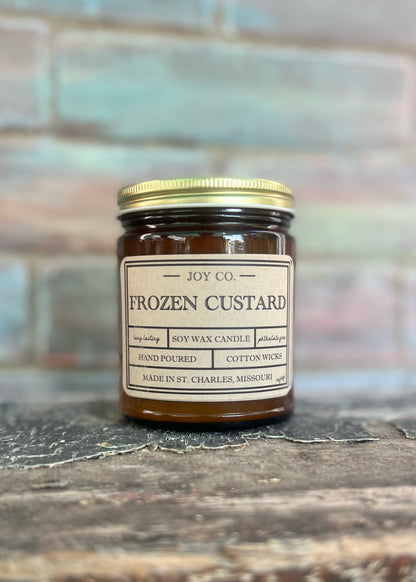 Frozen Custard Candle